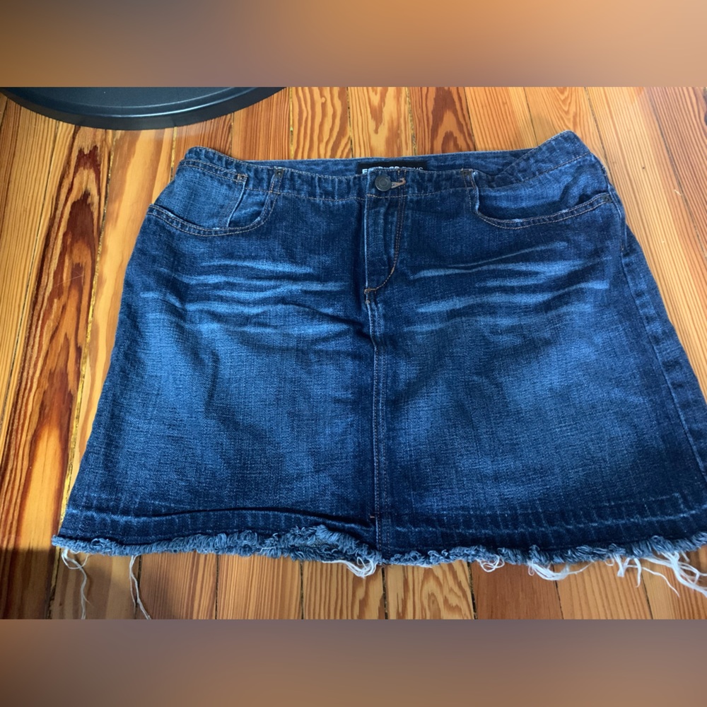 express jeans jean skirt